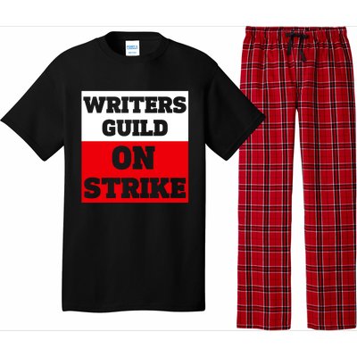 I Stand With Writers Guild On Strike Wga Strike Pajama Set