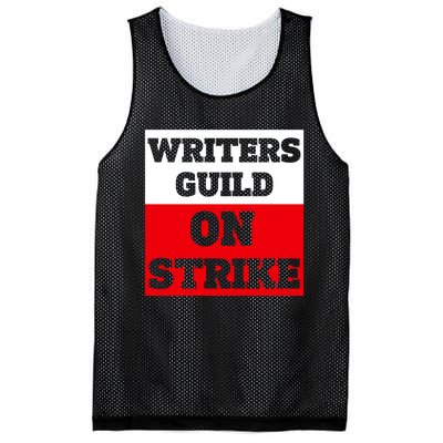 I Stand With Writers Guild On Strike Wga Strike Mesh Reversible Basketball Jersey Tank