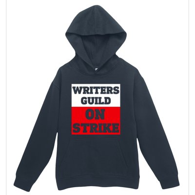 I Stand With Writers Guild On Strike Wga Strike Urban Pullover Hoodie