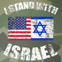 I Stand With Israel Legacy Tie Dye Trucker Hat