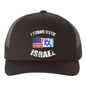 I Stand With Israel Yupoong Adult 5-Panel Trucker Hat