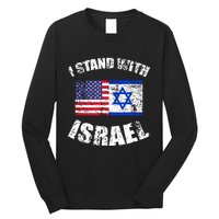 I Stand With Israel Long Sleeve Shirt