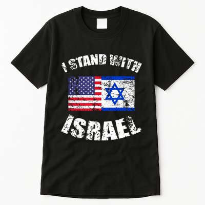 I Stand With Israel Tall T-Shirt