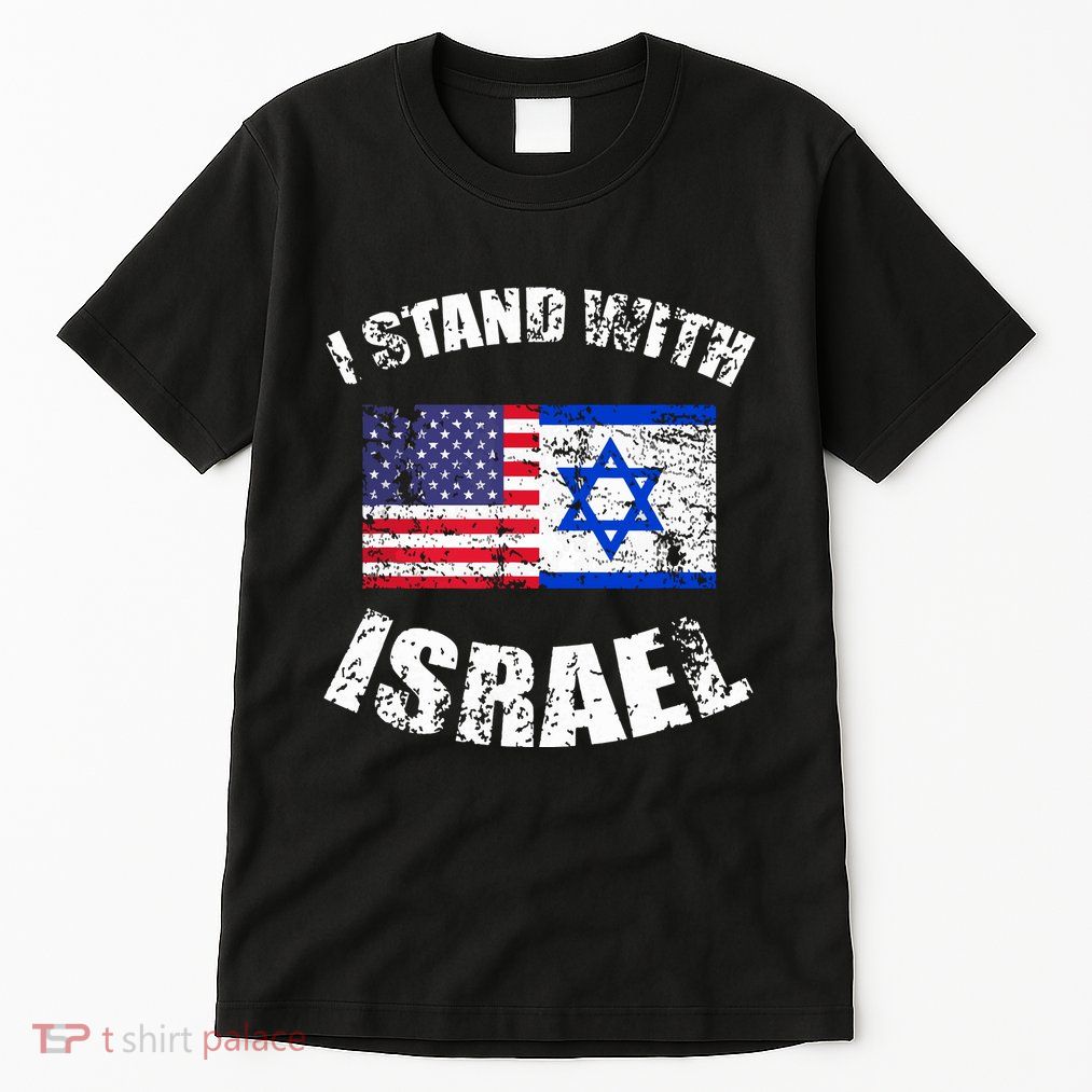 I Stand With Israel Tall T-Shirt