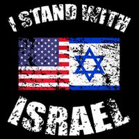 I Stand With Israel 16 in Basic Backpack