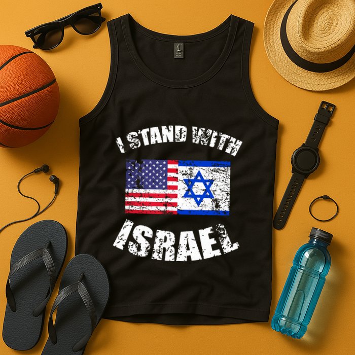 I Stand With Israel Tank Top