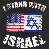 I Stand With Israel Golf Towel