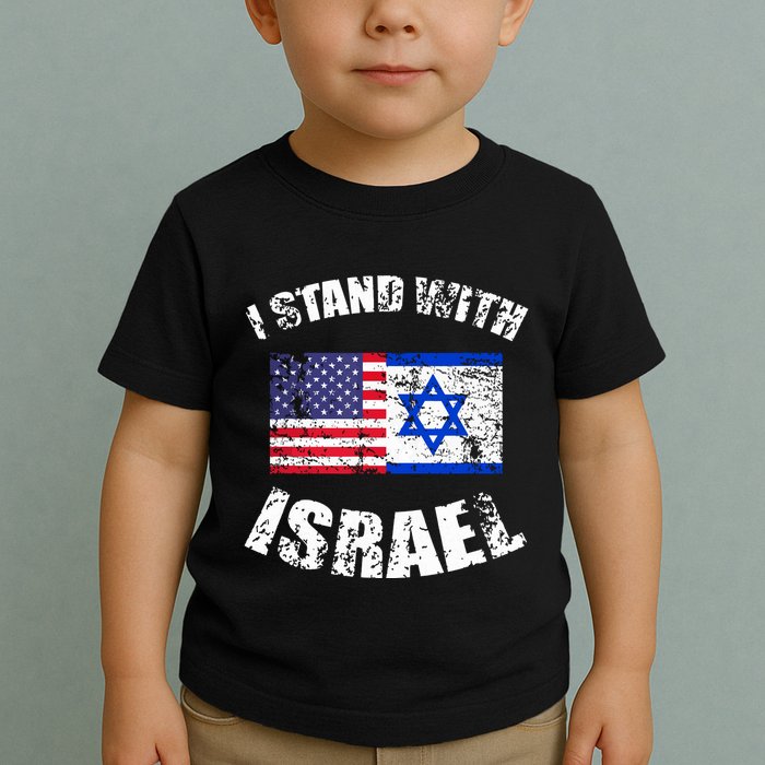 I Stand With Israel Toddler T-Shirt