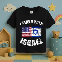 I Stand With Israel Toddler T-Shirt