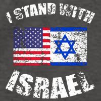 I Stand With Israel Vector Backpack