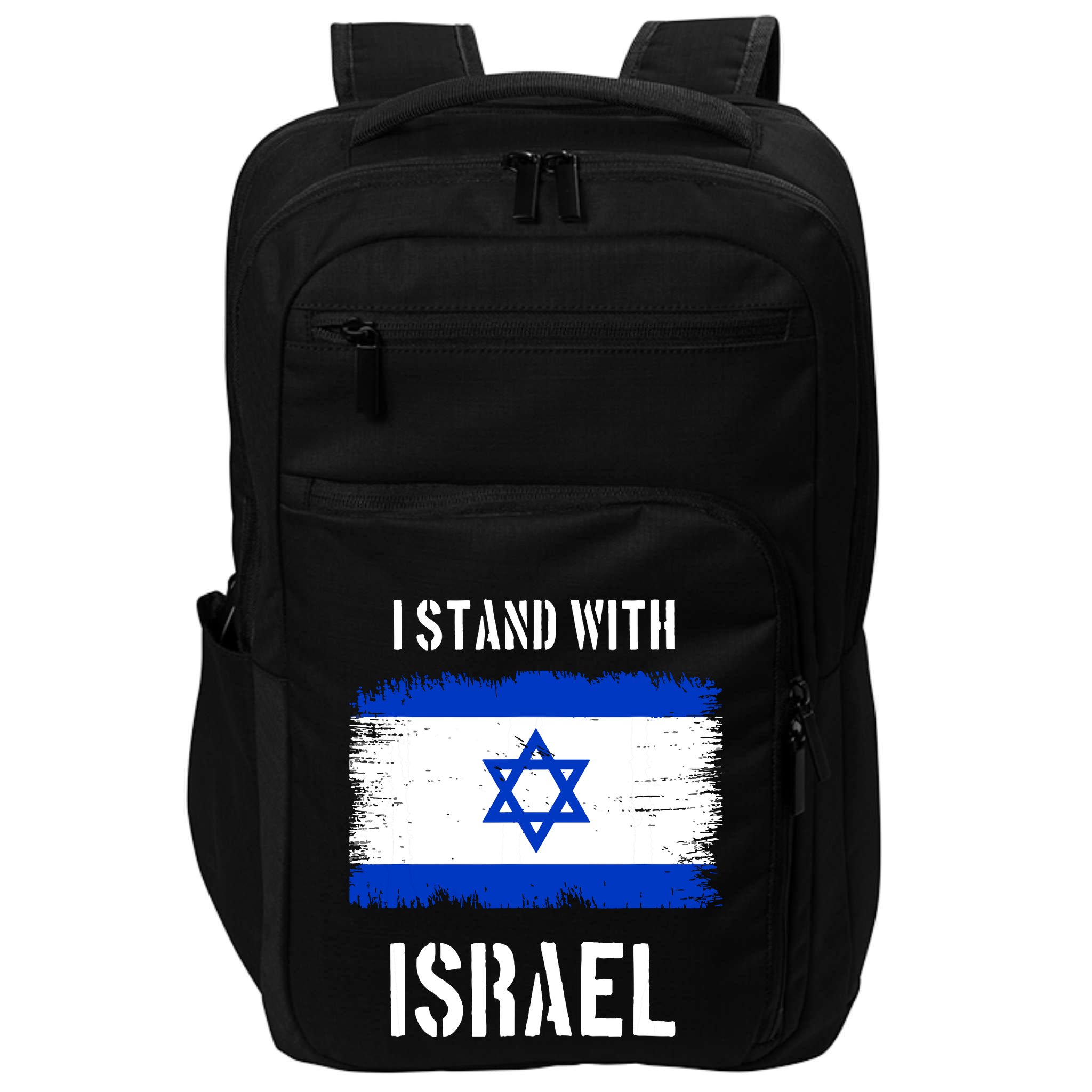 I Stand With Israel Israel Palestine Conflict Support Israel Impact Tech Backpack
