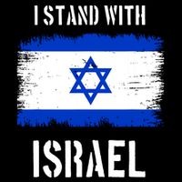 I Stand With Israel Israel Palestine Conflict Support Israel Impact Tech Backpack