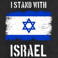 I Stand With Israel Israel Palestine Conflict Support Israel 11oz C Handle Ceramic Mug