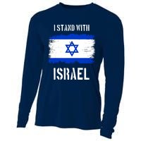 I Stand With Israel Israel Palestine Conflict Support Israel Cooling Performance Long Sleeve Crew