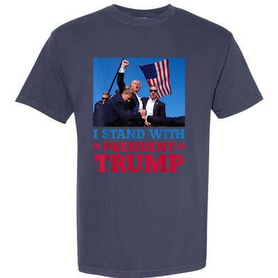 I Stand With President Trump After The Shooting At His Rally Pa Garment-Dyed Heavyweight T-Shirt