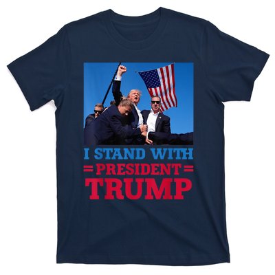 I Stand With President Trump After The Shooting At His Rally Pa T-Shirt