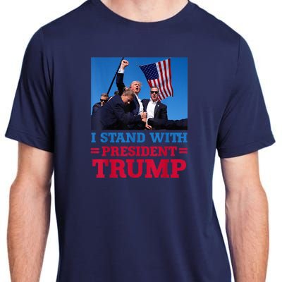 I Stand With President Trump After The Shooting At His Rally Pa Adult ChromaSoft Performance T-Shirt