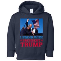 I Stand With President Trump After The Shooting At His Rally Pa Toddler Hoodie