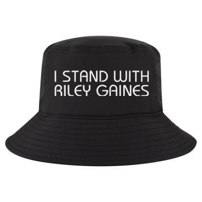 I Stand With Riley Gaines Cool Comfort Performance Bucket Hat