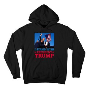 I Stand With President Trump After The Shooting At His Rally Hoodie