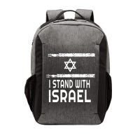 I Stand With Israel Vector Backpack