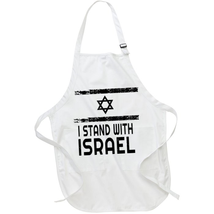 I Stand With Israel Apron