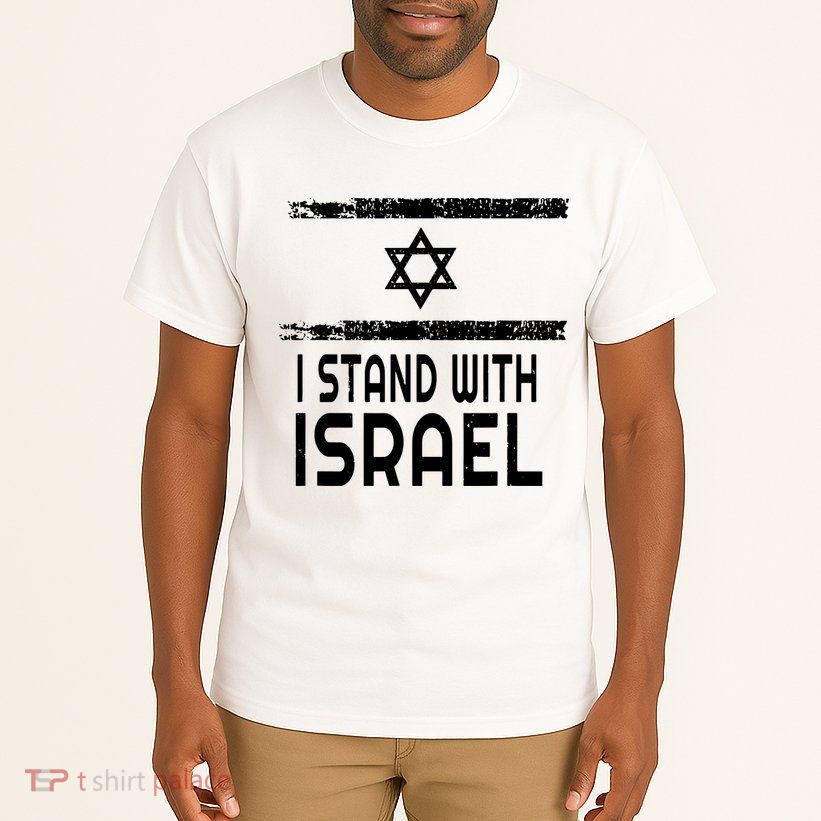 I Stand With Israel Tall T-Shirt