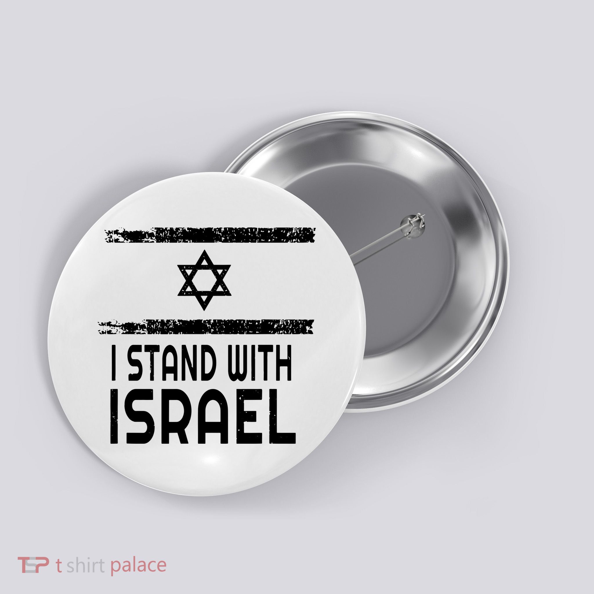 I Stand With Israel Button