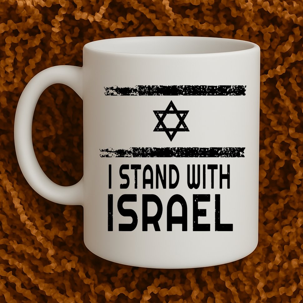 I Stand With Israel Mug