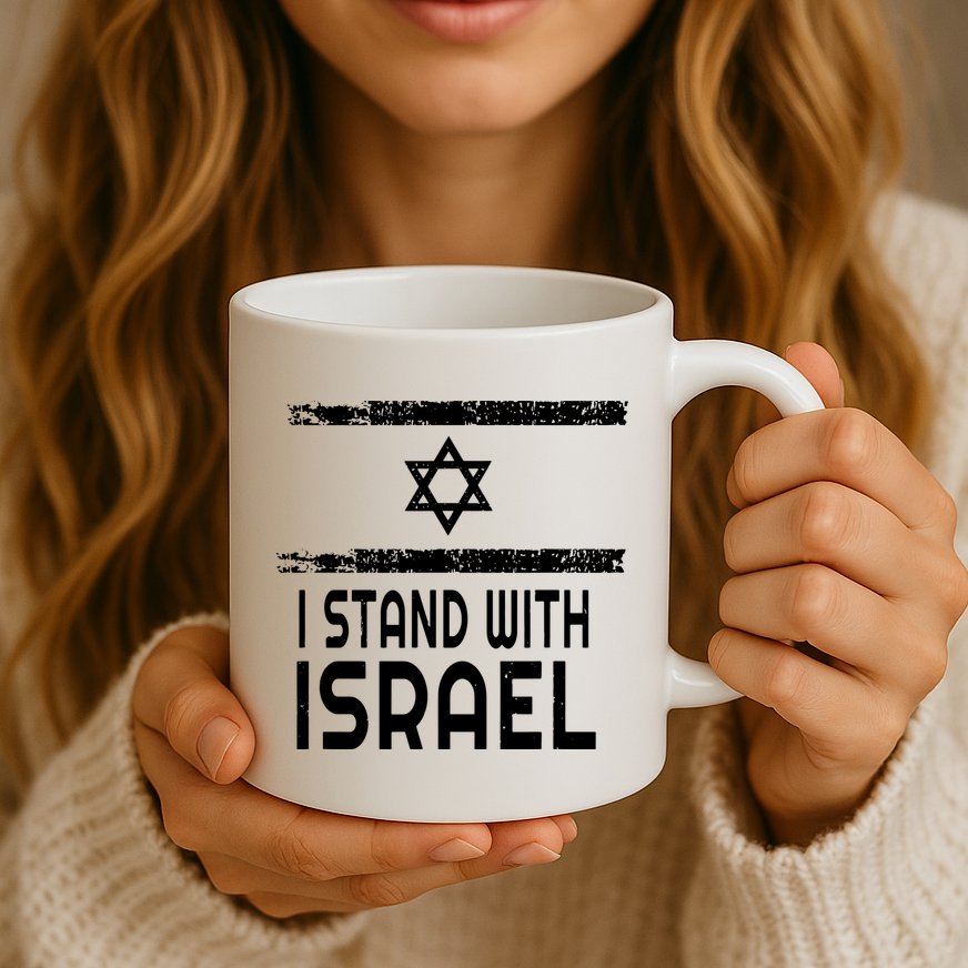 I Stand With Israel Mug