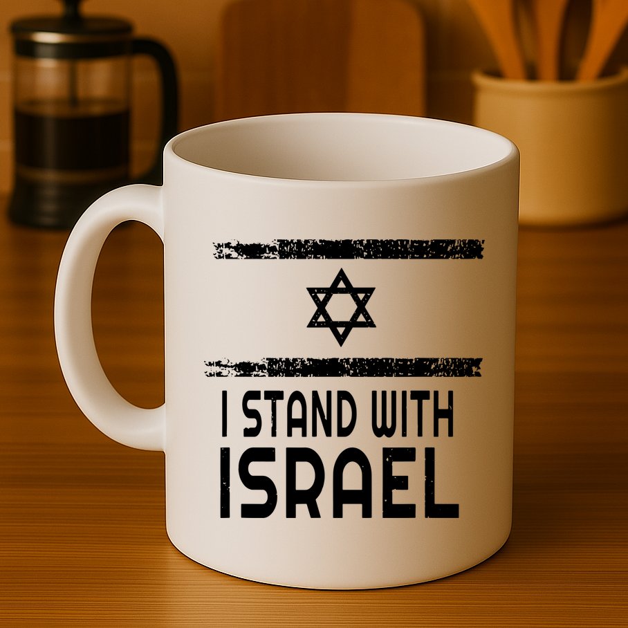 I Stand With Israel Mug