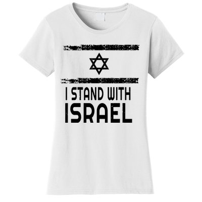 I Stand With Israel Women's T-Shirt