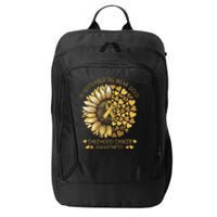 In September We Wear Gold Childhood Cancer Awareness City Backpack