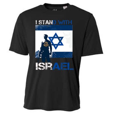 I Stand With Israel Support Israel Love Israeli Idf Cooling Performance Crew T-Shirt