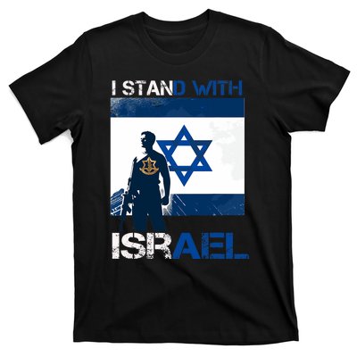 I Stand With Israel Support Israel Love Israeli Idf T-Shirt