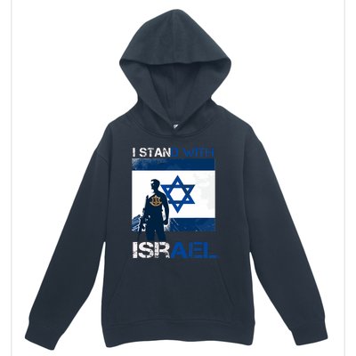 I Stand With Israel Support Israel Love Israeli Idf Urban Pullover Hoodie