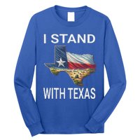 I Stand With Texas I Support Texas Long Sleeve Shirt