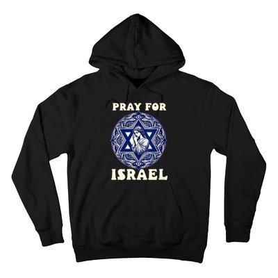 I Stand With Israel Support Israel Strong Pray For Israel Free Hoodie