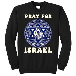 I Stand With Israel Support Israel Strong Pray For Israel Free Sweatshirt