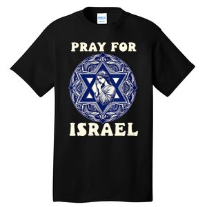 I Stand With Israel Support Israel Strong Pray For Israel Free Tall T-Shirt