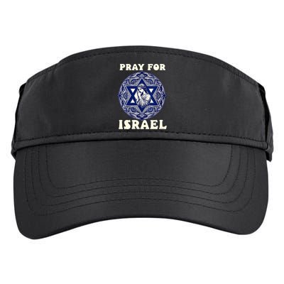 I Stand With Israel Support Israel Strong Pray For Israel Free Adult Drive Performance Visor
