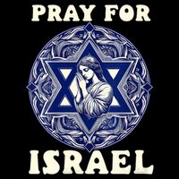 I Stand With Israel Support Israel Strong Pray For Israel Free Drawstring Bag