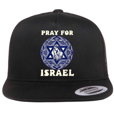 I Stand With Israel Support Israel Strong Pray For Israel Free Flatbill Hat