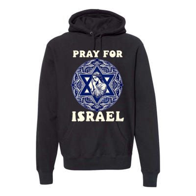 I Stand With Israel Support Israel Strong Pray For Israel Free Premium Hoodie