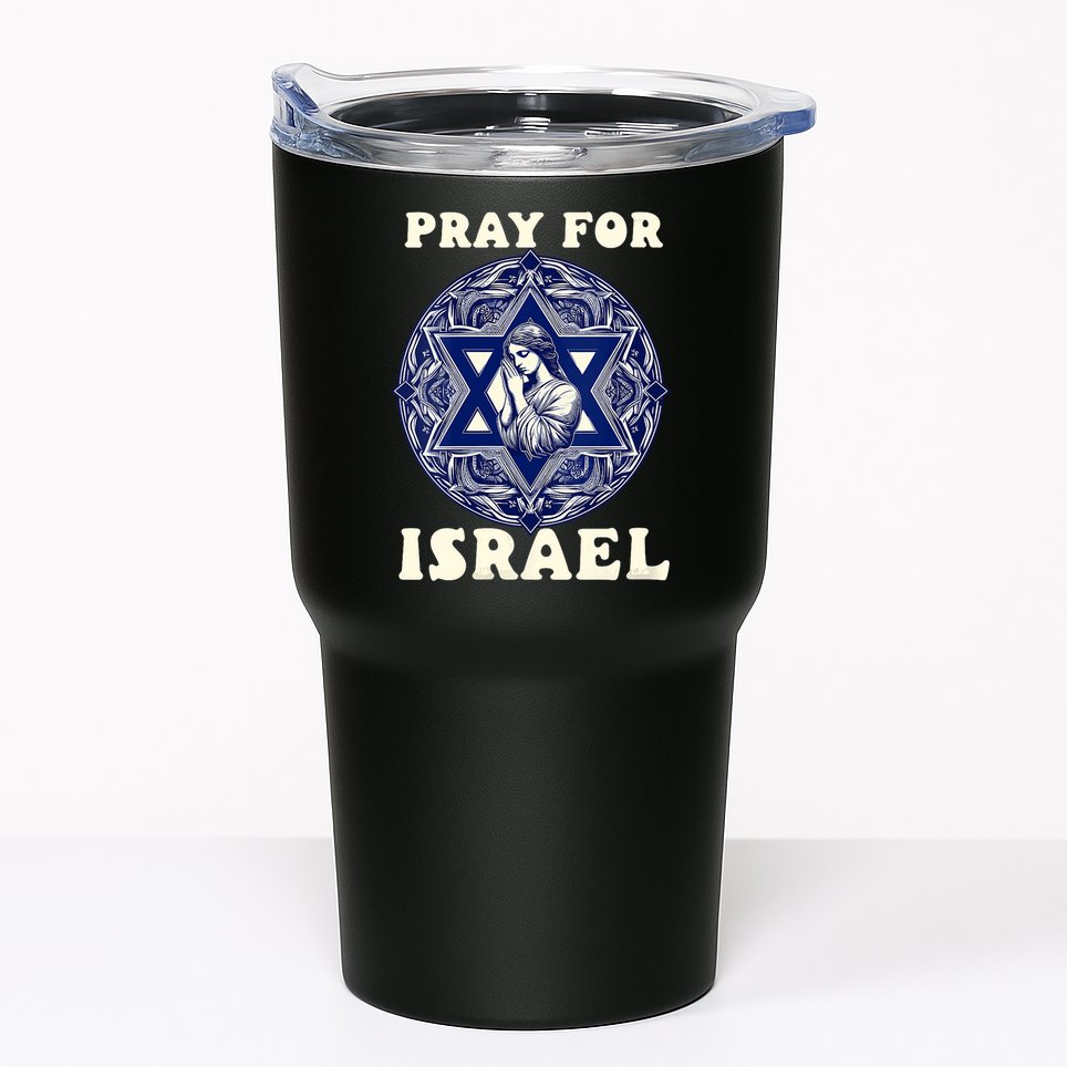 I Stand With Israel Support Israel Strong Pray For Israel Free Tumbler