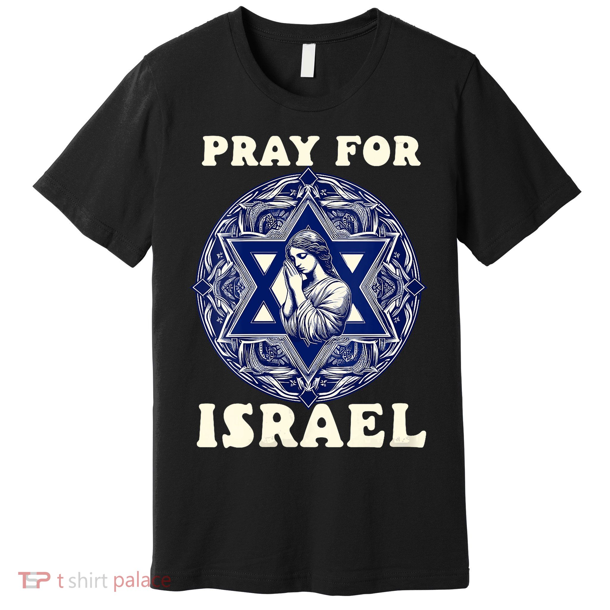 I Stand With Israel Support Israel Strong Pray For Israel Free Premium T-Shirt
