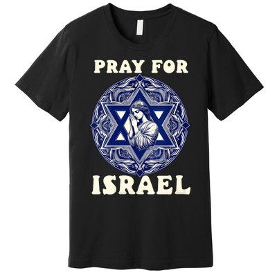 I Stand With Israel Support Israel Strong Pray For Israel Free Premium T-Shirt