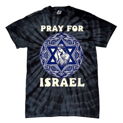 I Stand With Israel Support Israel Strong Pray For Israel Free Tie-Dye T-Shirt