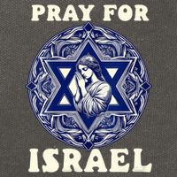 I Stand With Israel Support Israel Strong Pray For Israel Free Cotton Canvas Backpack