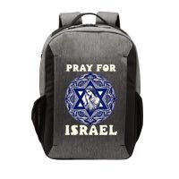 I Stand With Israel Support Israel Strong Pray For Israel Free Vector Backpack